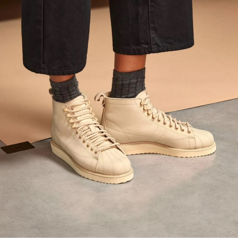 ADIDAS Superstar Boots Nude/Pale Boxing Sneaker/boot